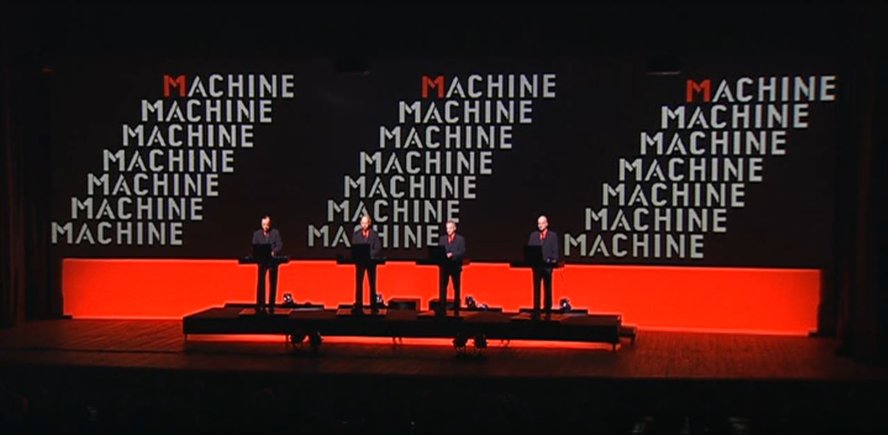 Maschinen und ihre Menschen - Kraftwerk live © YouTube