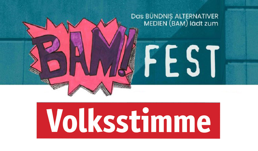 Flyer BAM-Fest © Kathi Arnecke
