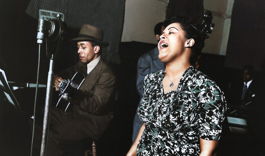 Billie Holiday im Tonstudio © Polyfilm/Charles Peterson/REP Documentary/Marina Amaral