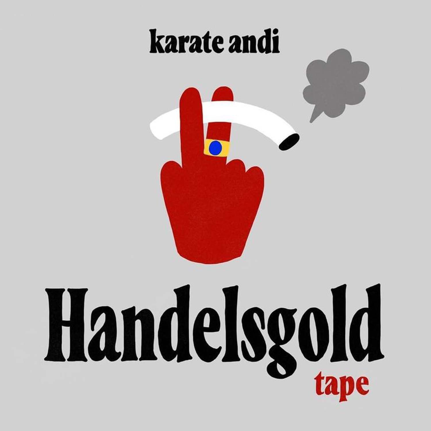 Karate Andi »Handelsgold Tape« Selfmade Records skug MUSIKKULTUR